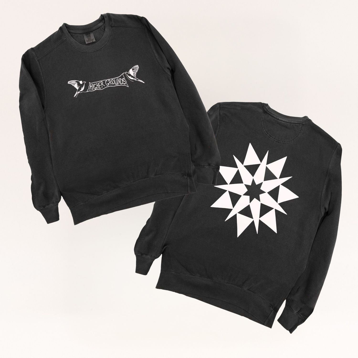 Bird Banner Sweatshirt by Lilian Pitser | long sleeve