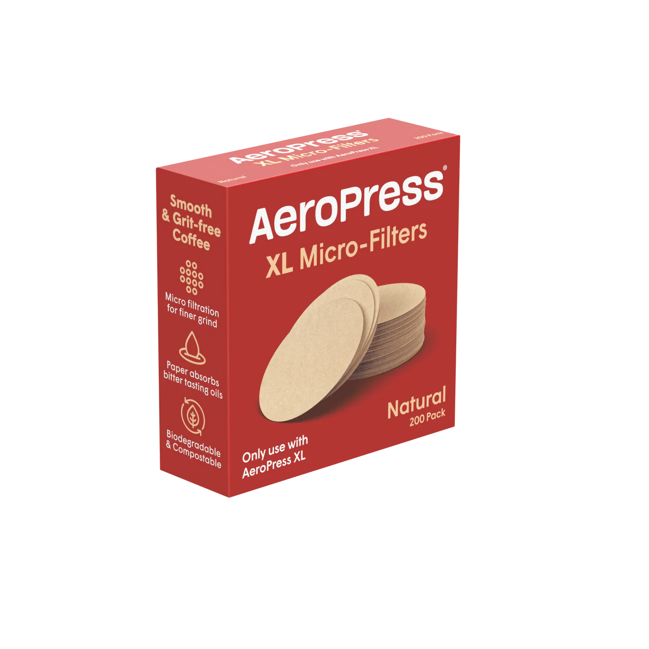 AeroPress Natural Paper Micro-Filters - XL