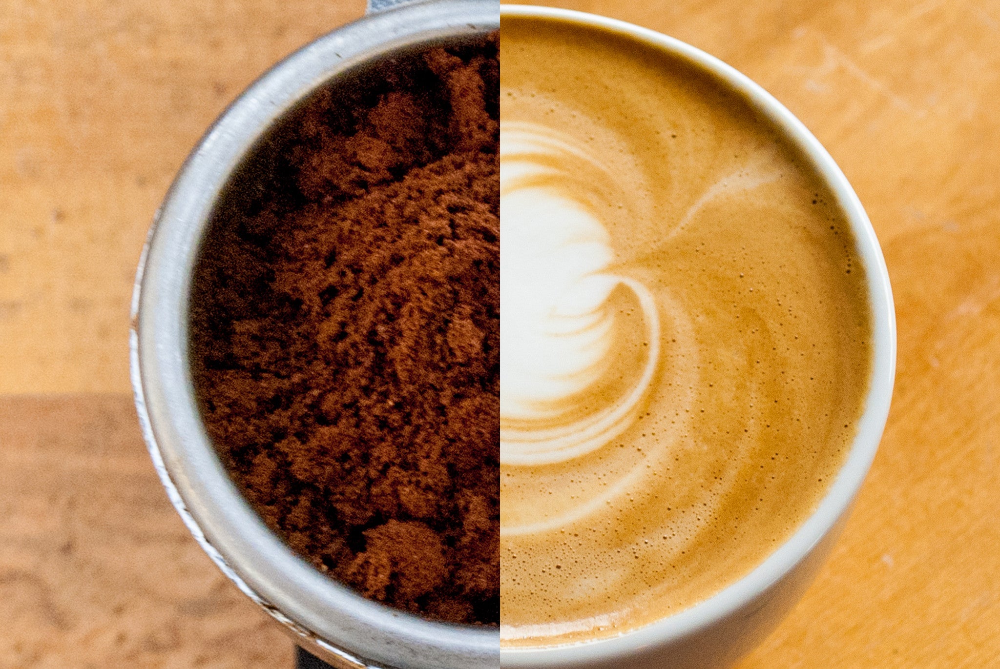 Latte Art Picking Apart a Monk’s Head Higher Grounds Trading