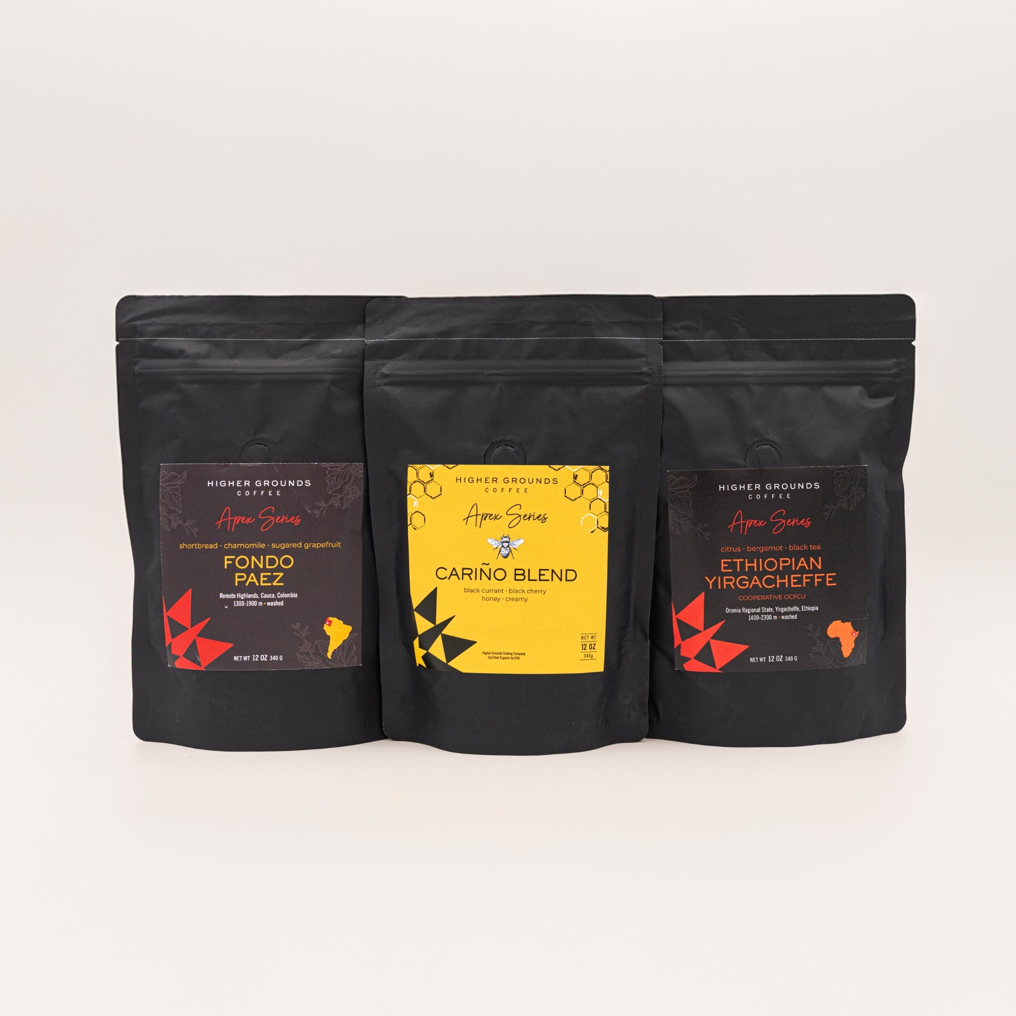 Trio Gift Set | Coffee Sampler – Higher Grounds Trading