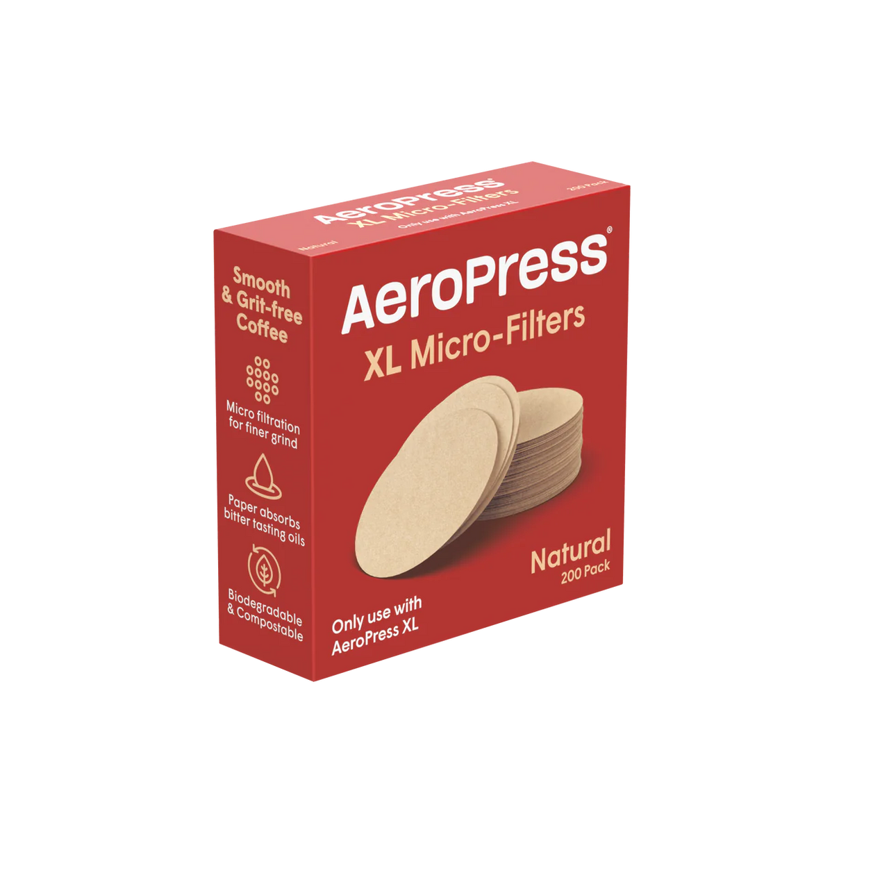 AeroPress Natural Paper Micro-Filters - XL