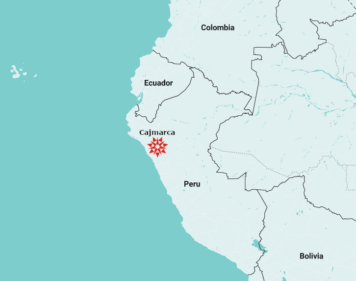 Map of Peru
