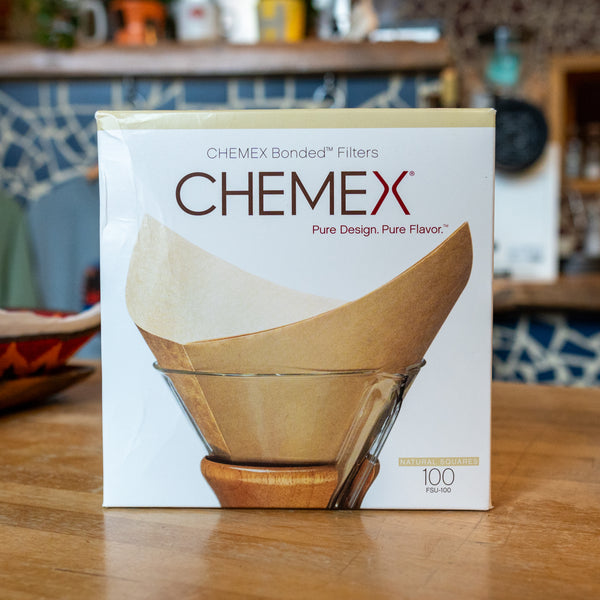 Filter Papers Chemex Unbleached Square Coffee Filters World Market