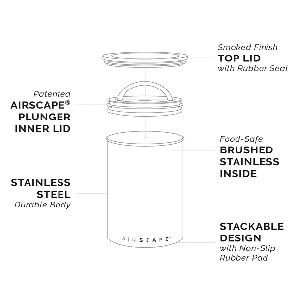 Airscape Coffee Storage Canister